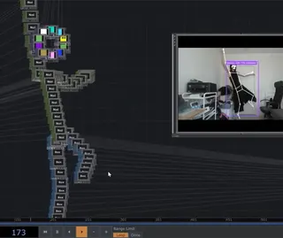 full pose recreation with touchdesigner nodes